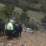 accidente autobús Bolivia barranco Potosí