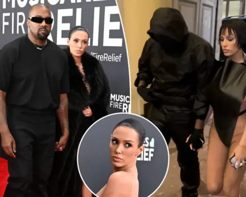 Kanye West y Bianca Censori