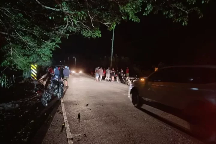 Accidente motocicleta vaca Sabana de la Mar