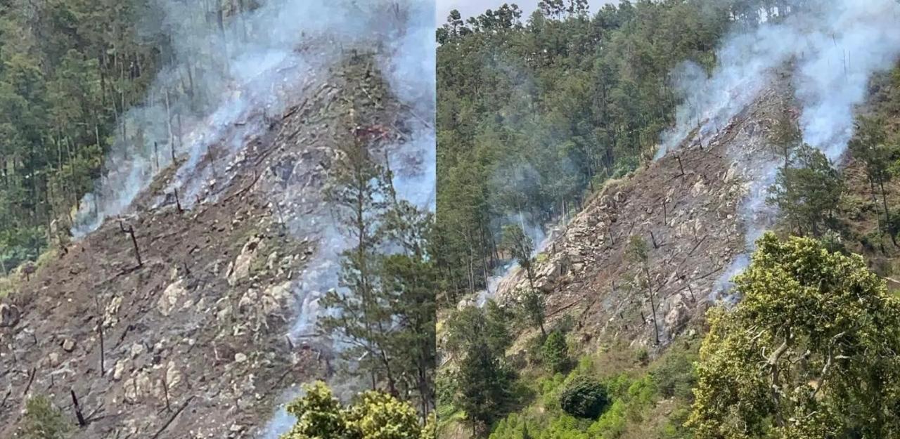 Incendio Manabao Jarabacoa
