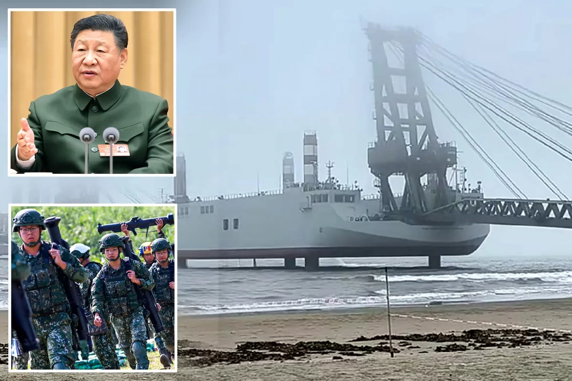 Buques de guerra China invasión Taiwán