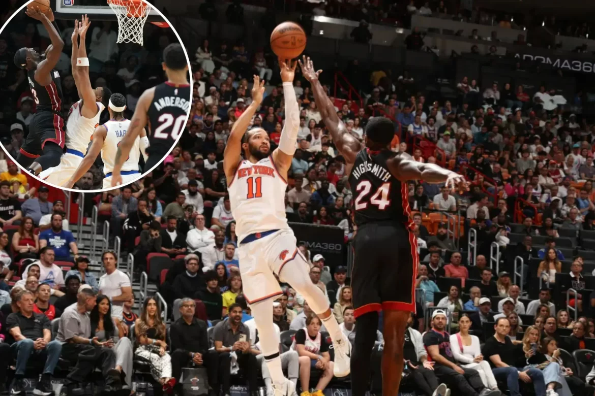 Jalen Brunson Knicks remontada tiempo extra Heat
