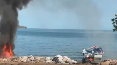 Contaminación en Playa Carenero