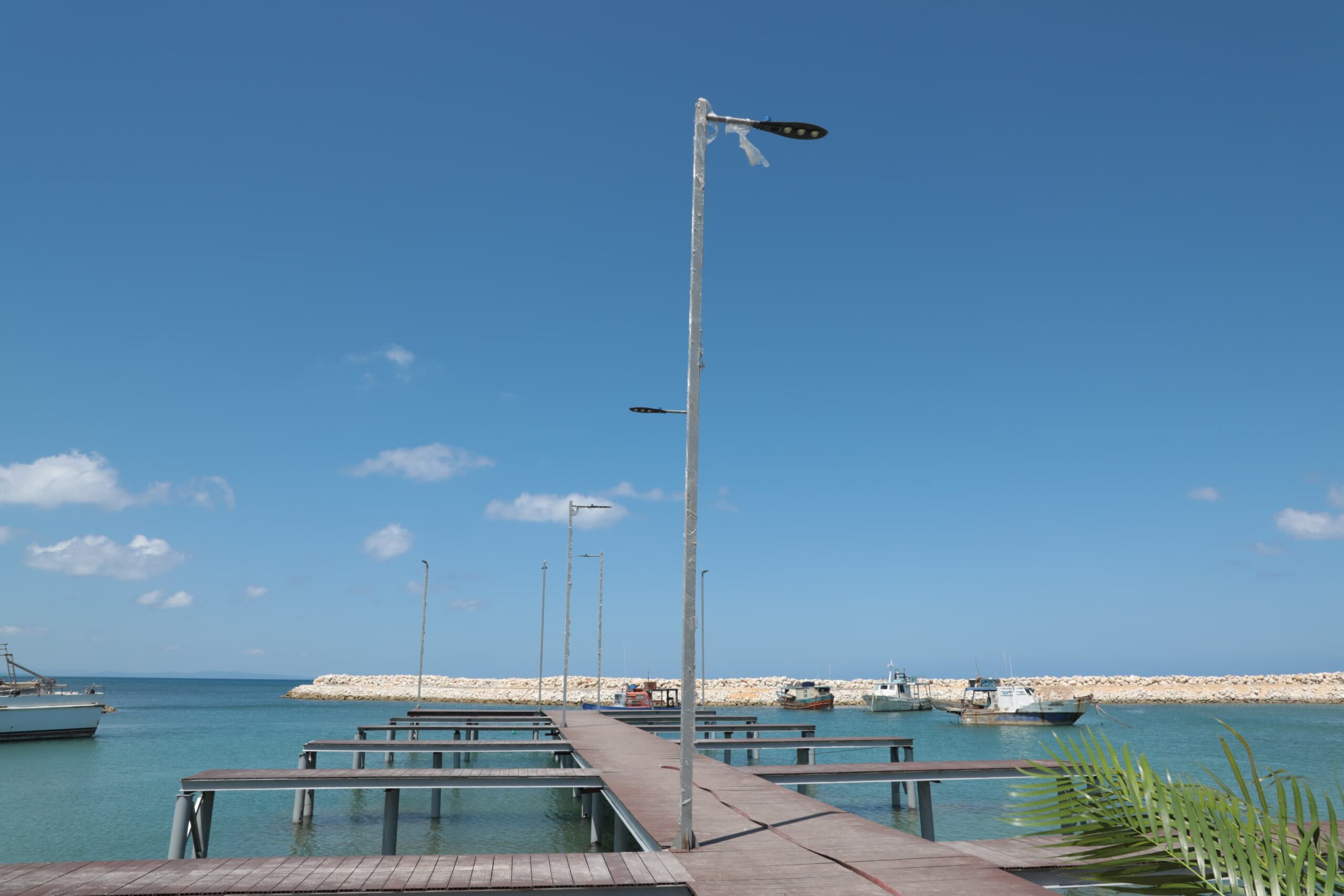 Muelles pesqueros Río San Juan Cabrera