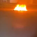 protesta Navarrete circulación camiones