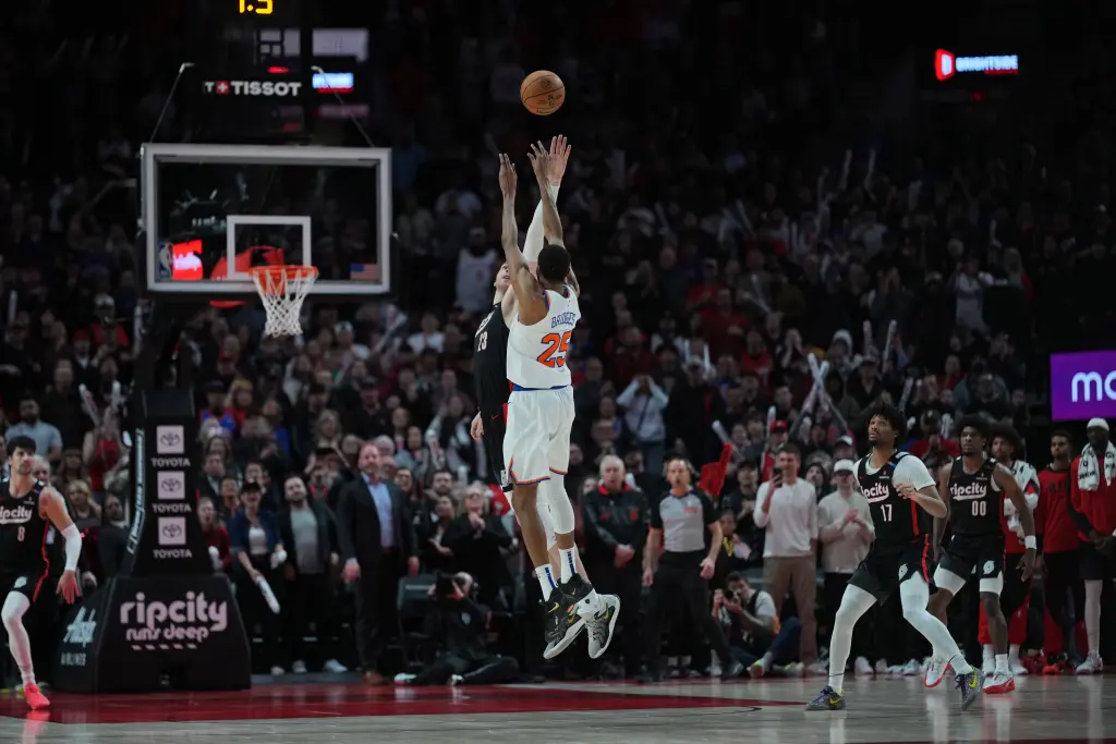 Triple ganador Mikal Bridges Knicks