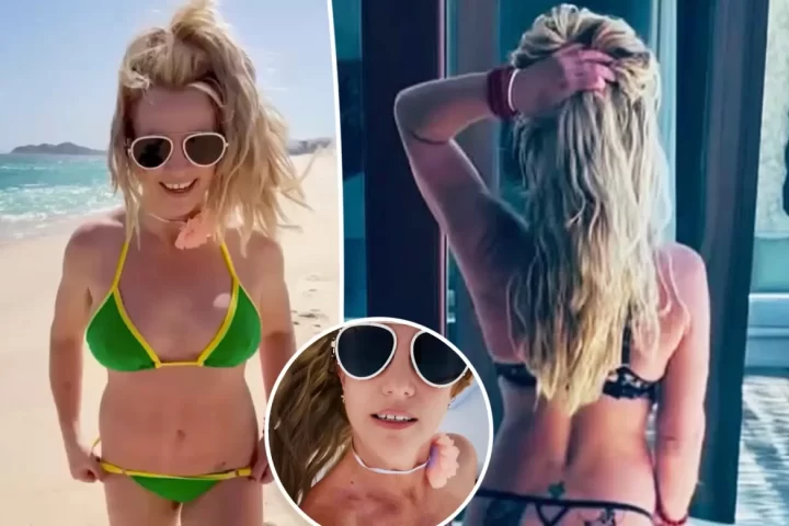 Britney Spears lencería Instagram