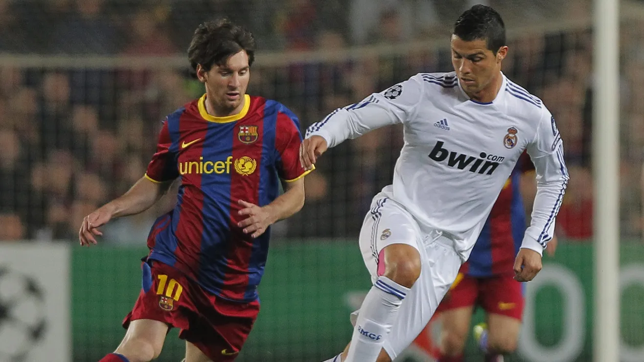 Messi y Cristiano